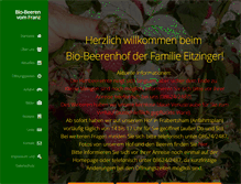 Tablet Screenshot of erdbeeren-vom-franz.de